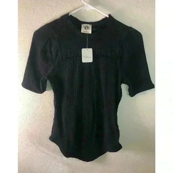 Free People Women's Care Red Delicious top sz XS NWT - Picture 3 of 7
